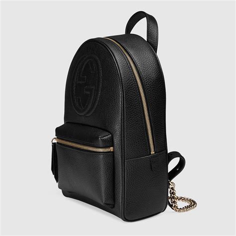 gucci soho leather backpack replica|black gucci mini backpacks.